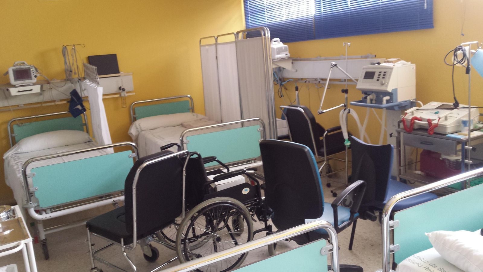 Aspecto que presenta la unidad del centro de salud de Palma del Río.