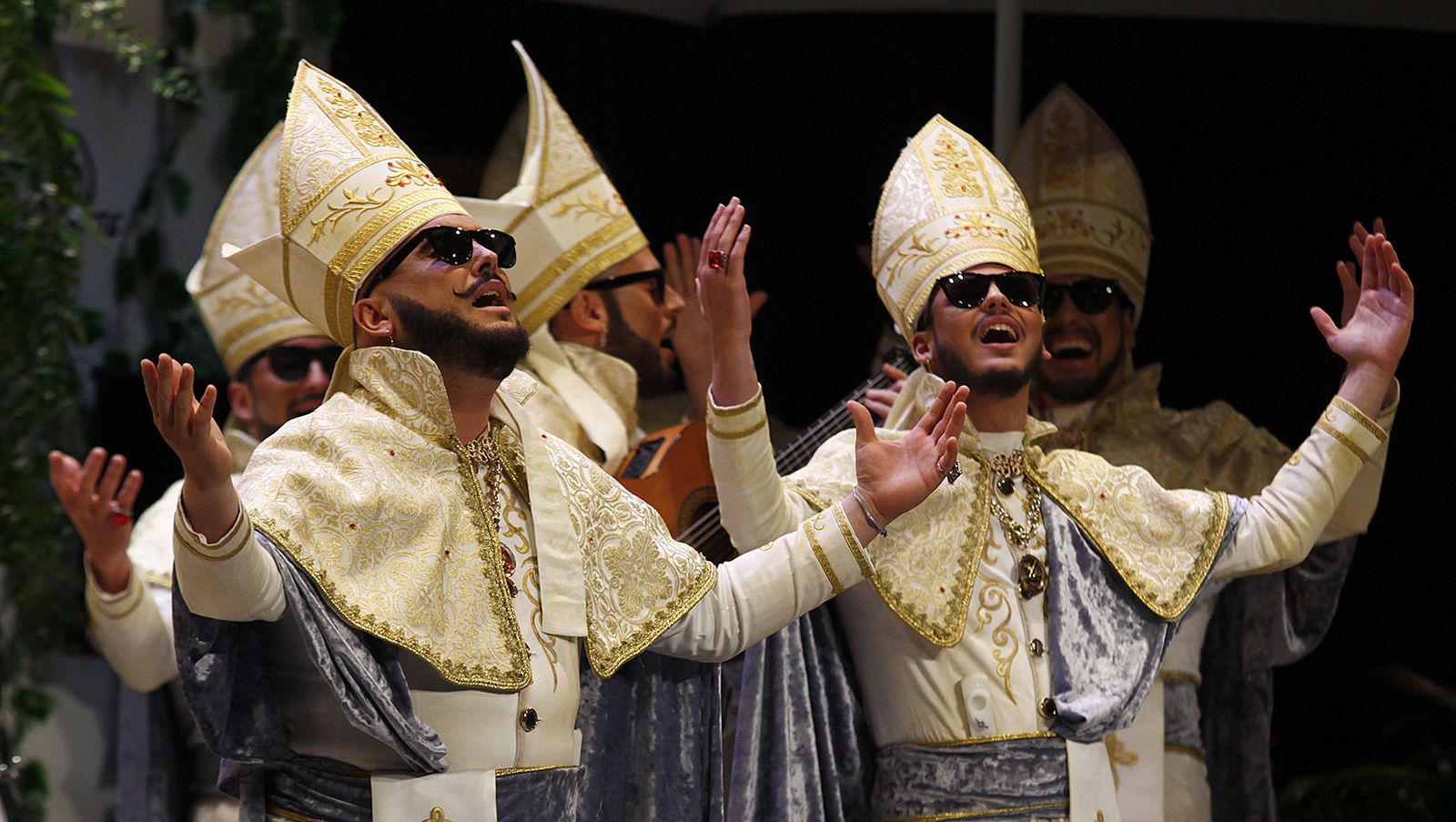 'OBDC El joven obispo' en el pasado Concurso del Falla.