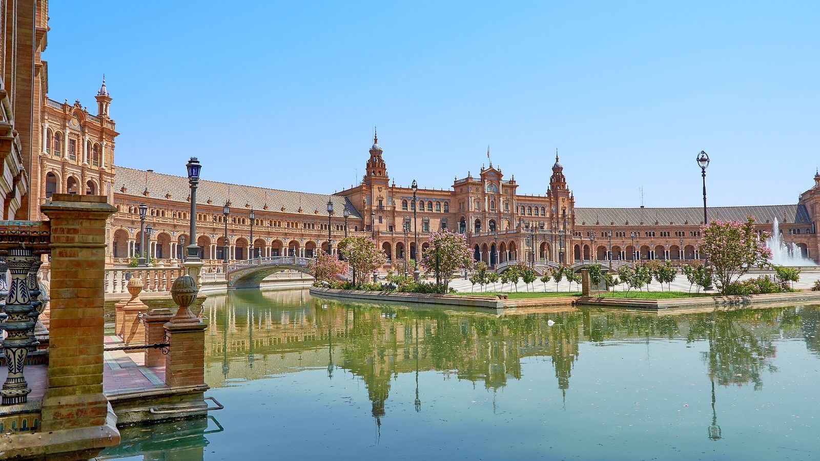 Plaza de España en Sevilla.