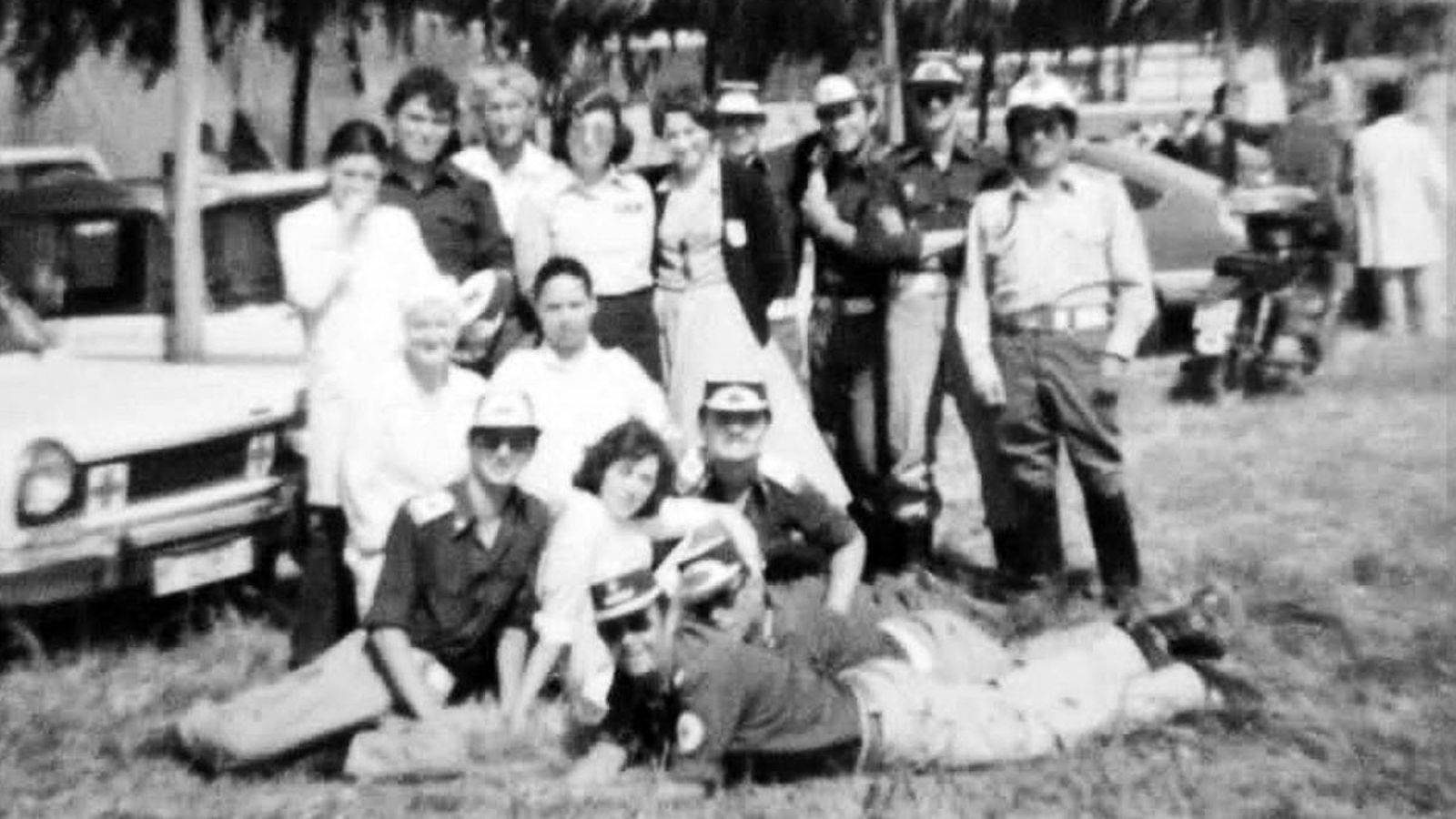 Primer destacamento de la Cruz Roja en Cartaya