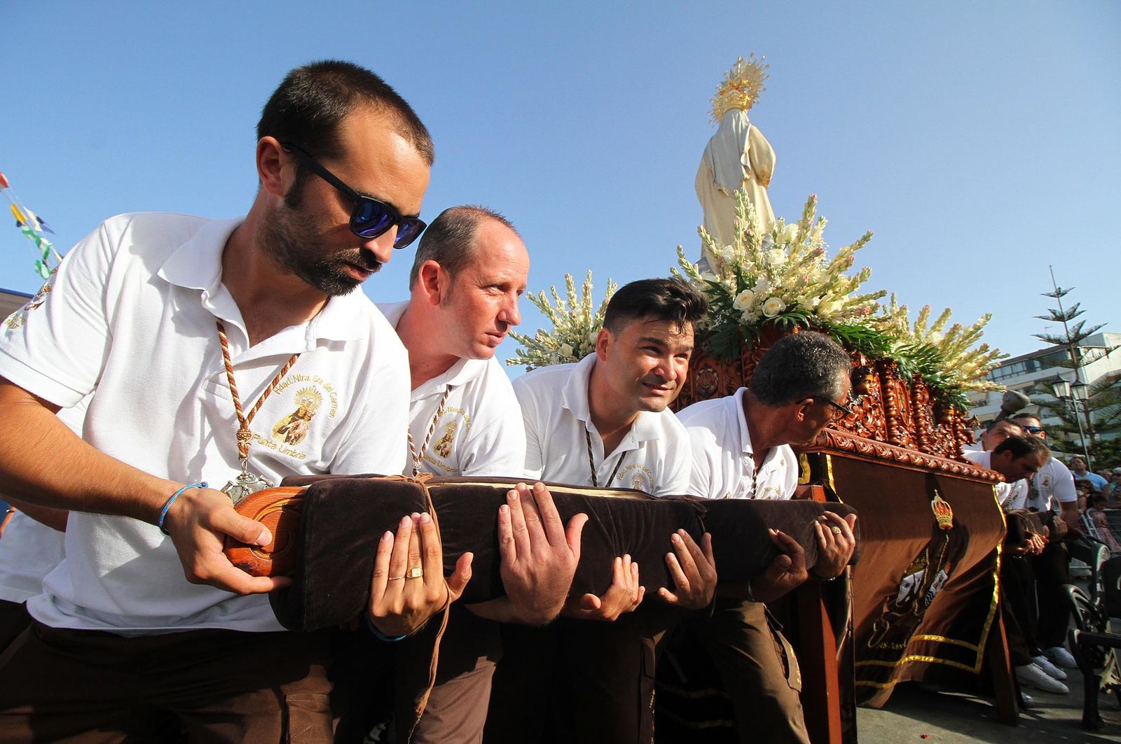 Imágenes de la procesión de la Virgen del Carmen en Punta Umbría