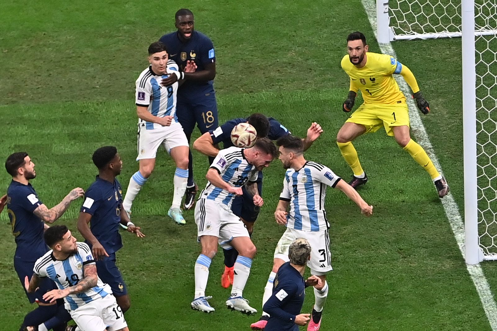 Final del Mundial de Qatar: Argentina-Francia, en imágenes