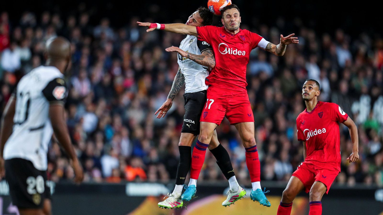 Valencia - Sevilla: las mejores fotos del partido de Liga