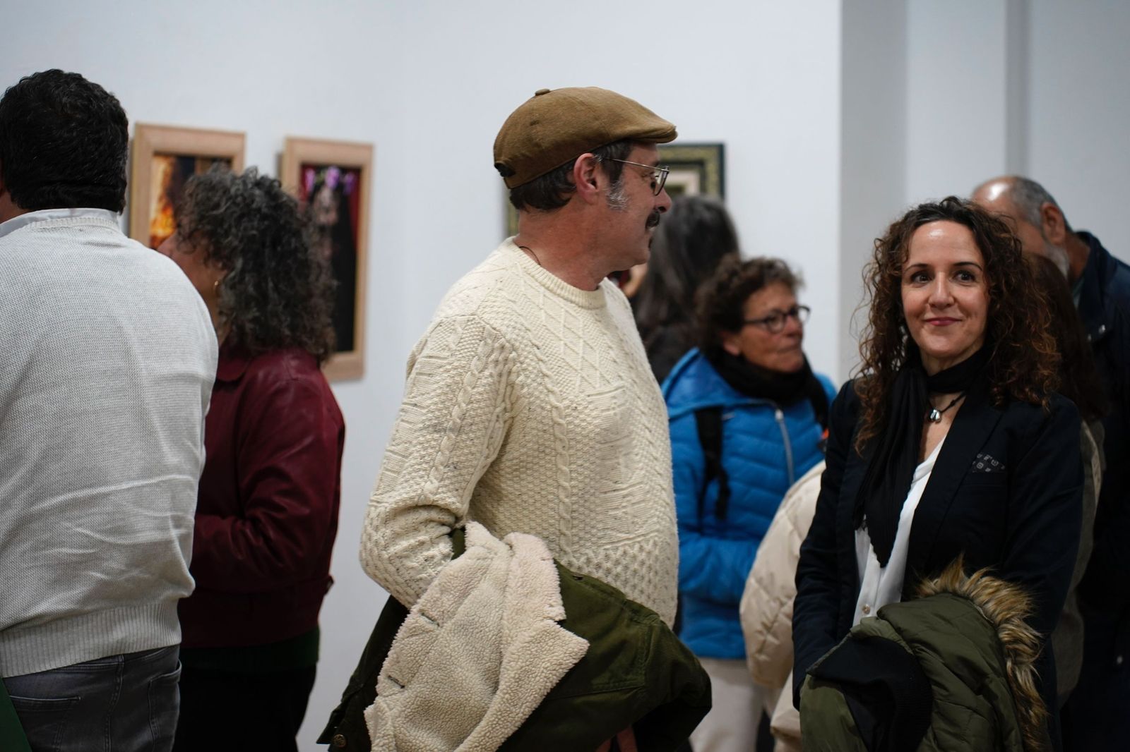 Las fotos de la inauguración de la exposición 'No me toques las palmas que me conozco' en Algeciras