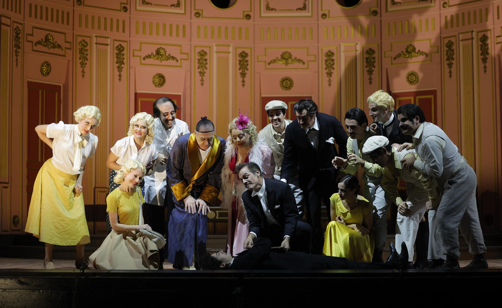 Ensayo general de la ópera 'Ariadne auf Naxos', todas las fotos