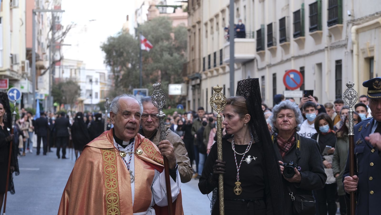 Procesión del Cristo del Amor en Almería, en imágenes