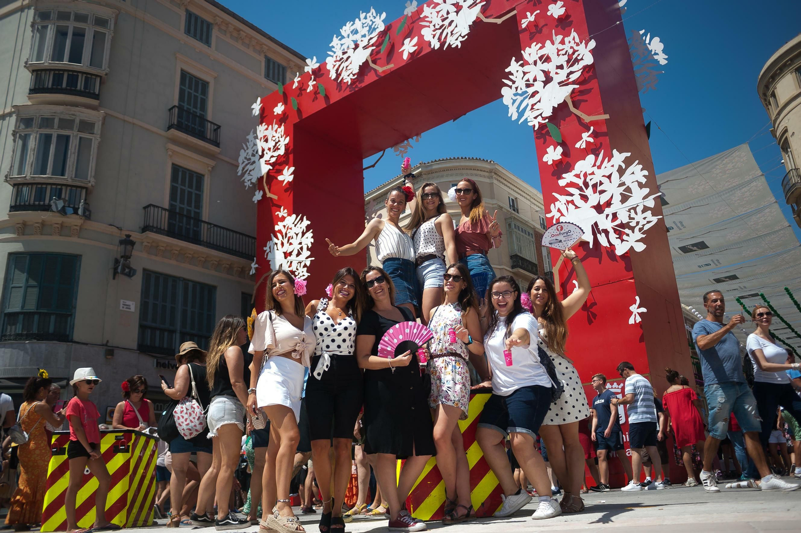 El primer día de la Feria de Málaga en el Centro, en fotos