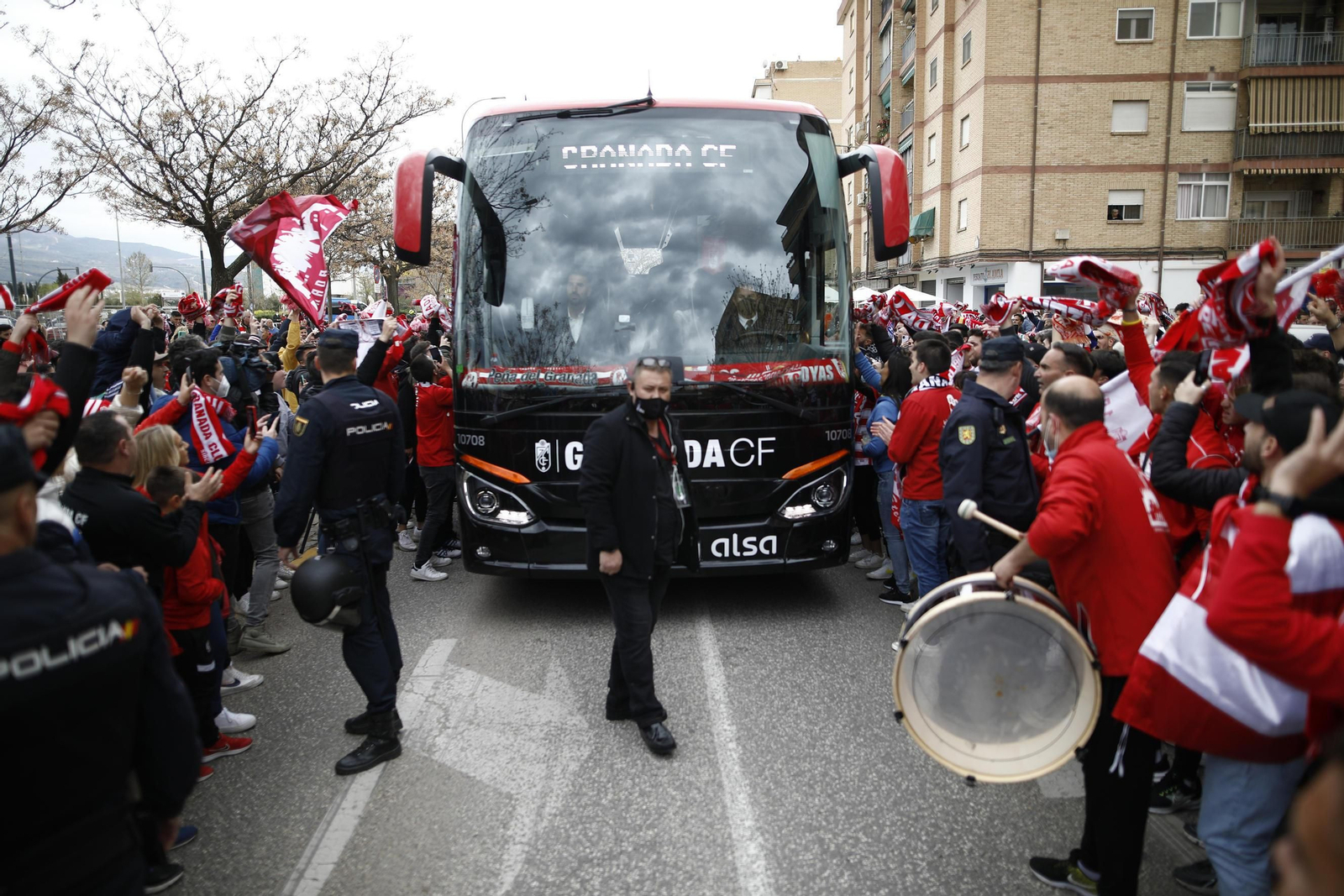 El Granada CF-Rayo Vallecano, en imágenes