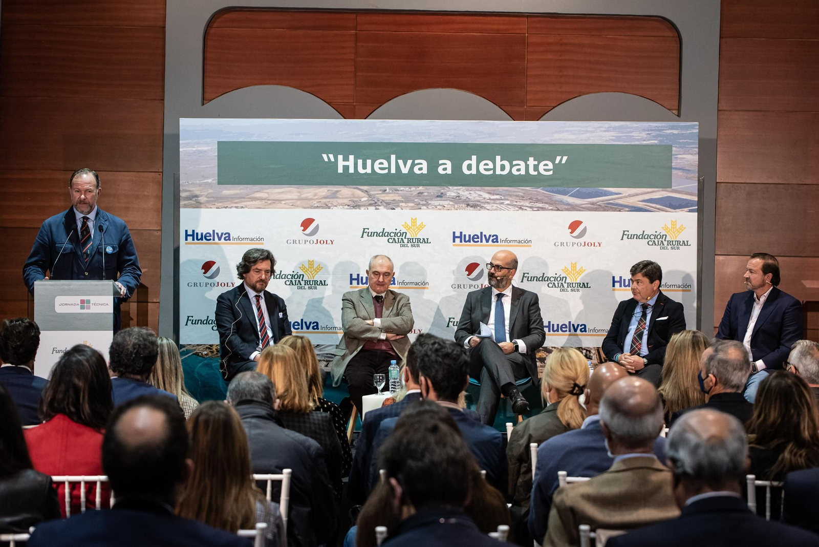 Imágenes del encuentro con las denominaciones de origen e indicadores geográficos protegidos de Huelva