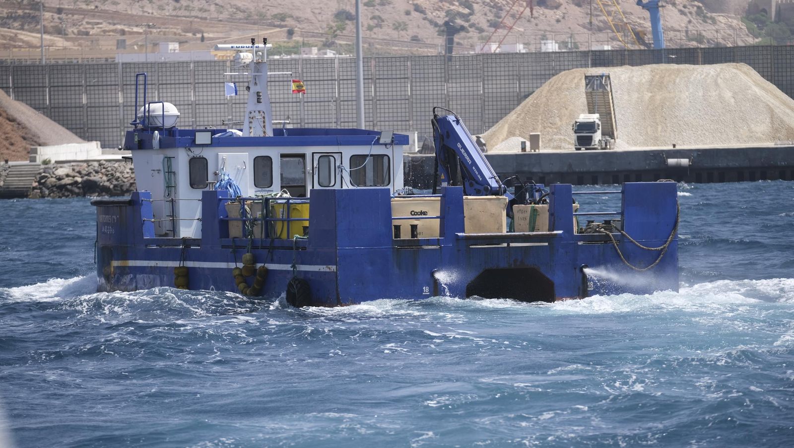 Patrullaje con el Servicio Marítimo de la Guardia Civil, en imágenes