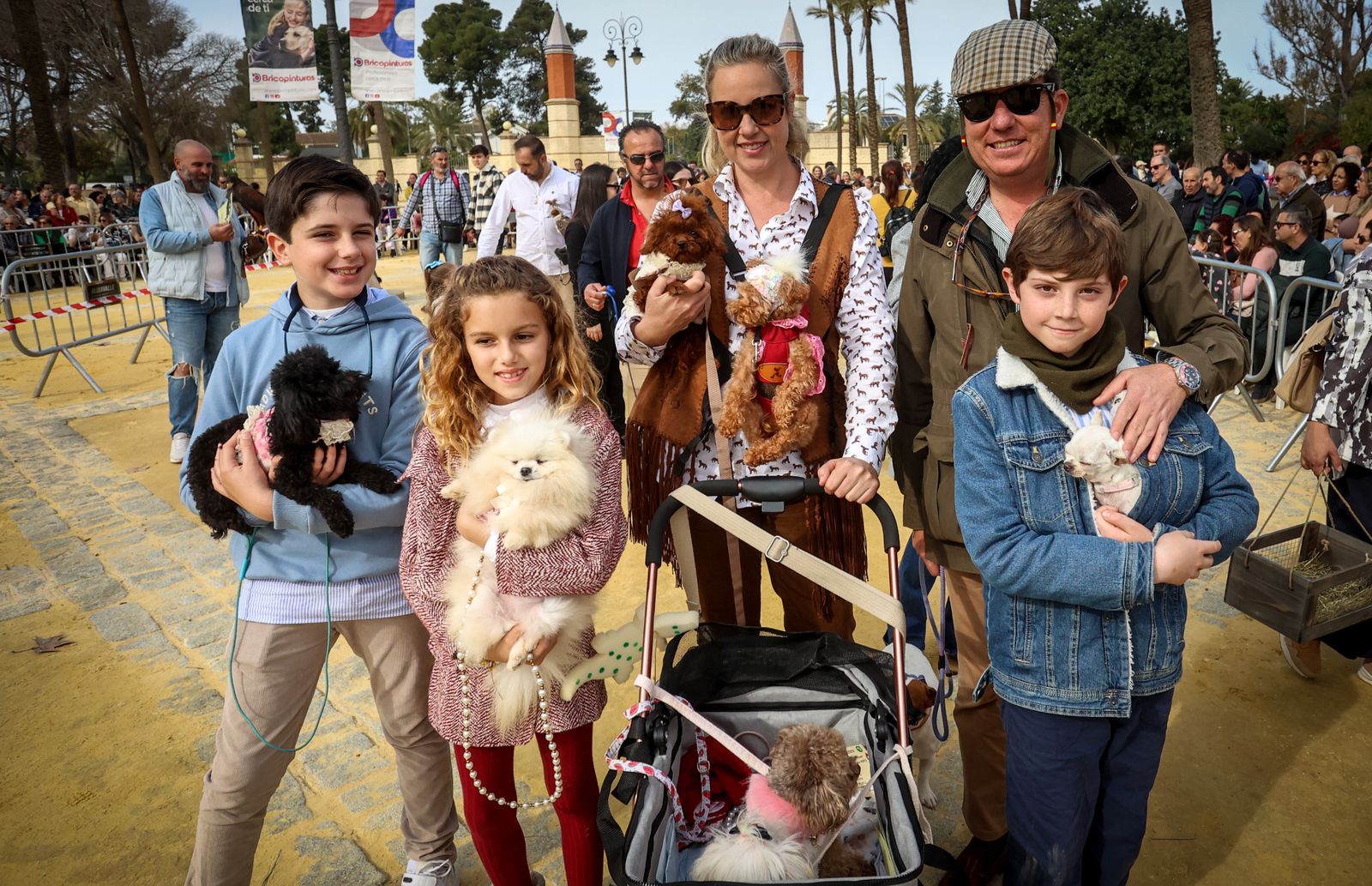 Fiesta de san Antón 2024 en Jerez