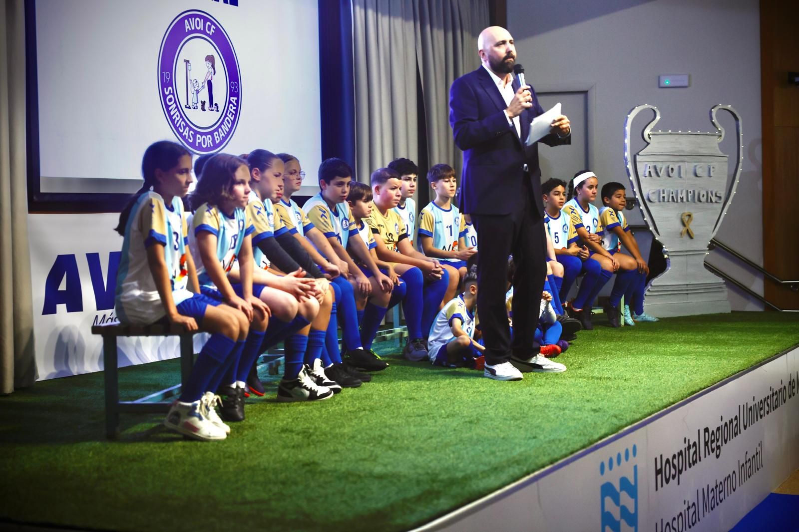 AVOI forma un equipazo para golear al cáncer infantil