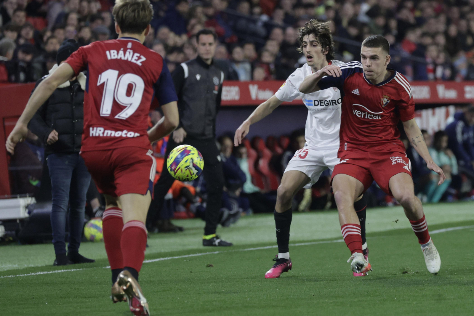 Las imágenes del Sevilla  Osasuna