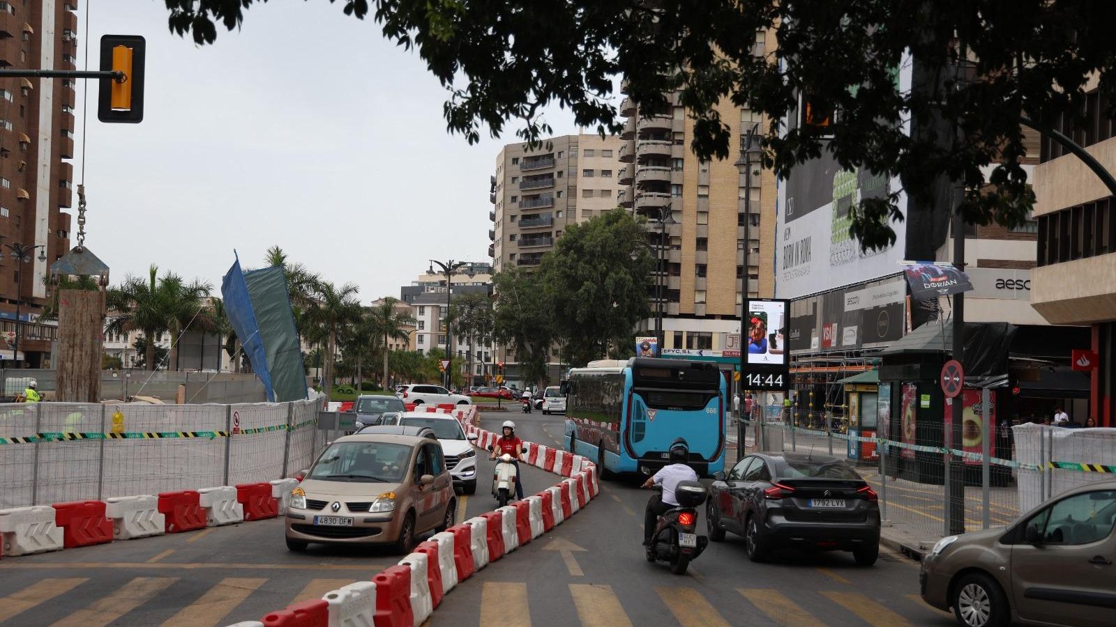 Armengual de la Mota contará con un sólo carril por sentido durante esta semana.