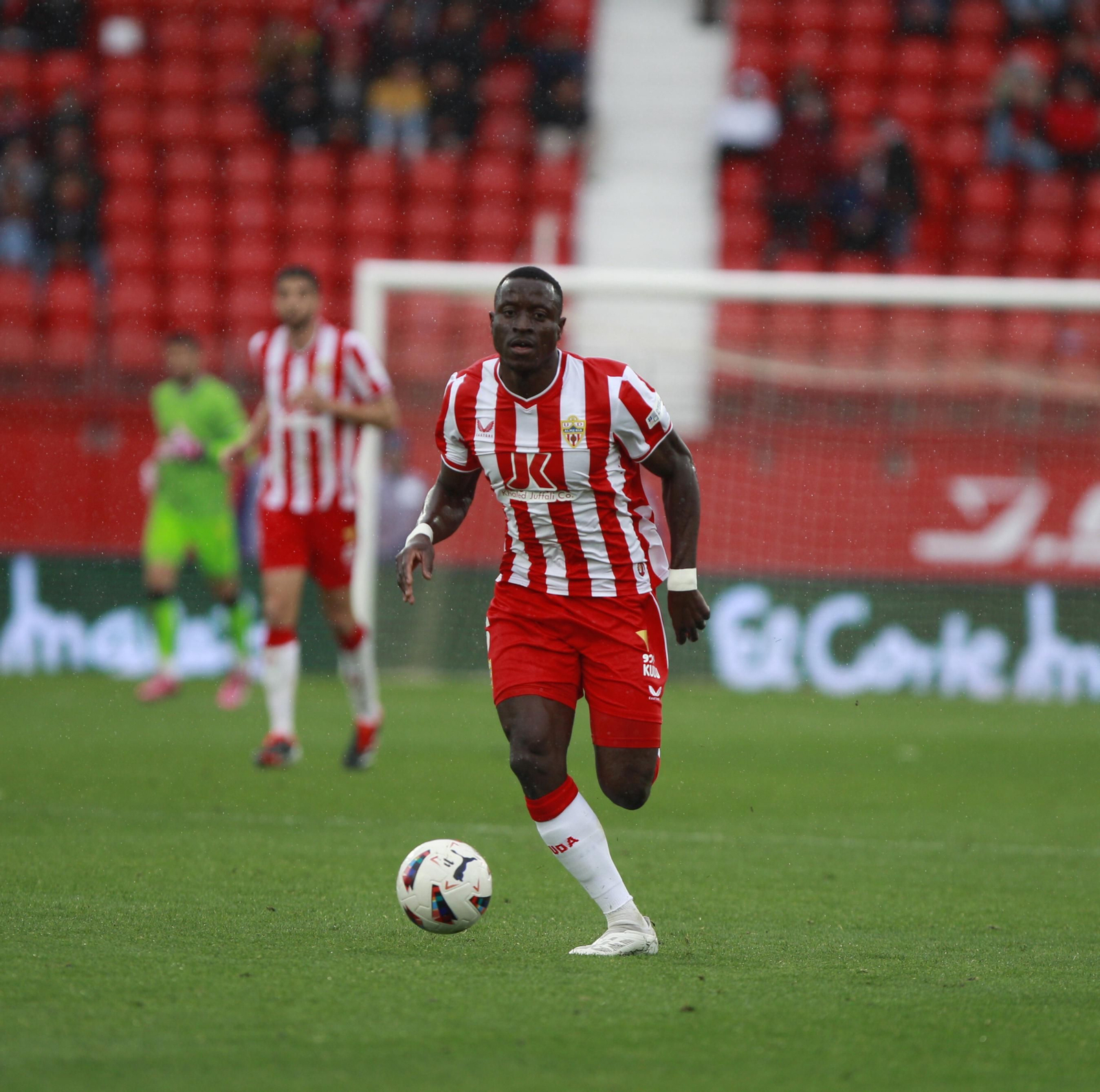 Las mejores imágenes del partido de fútbol U.D. Almería-C.A. Osasuna