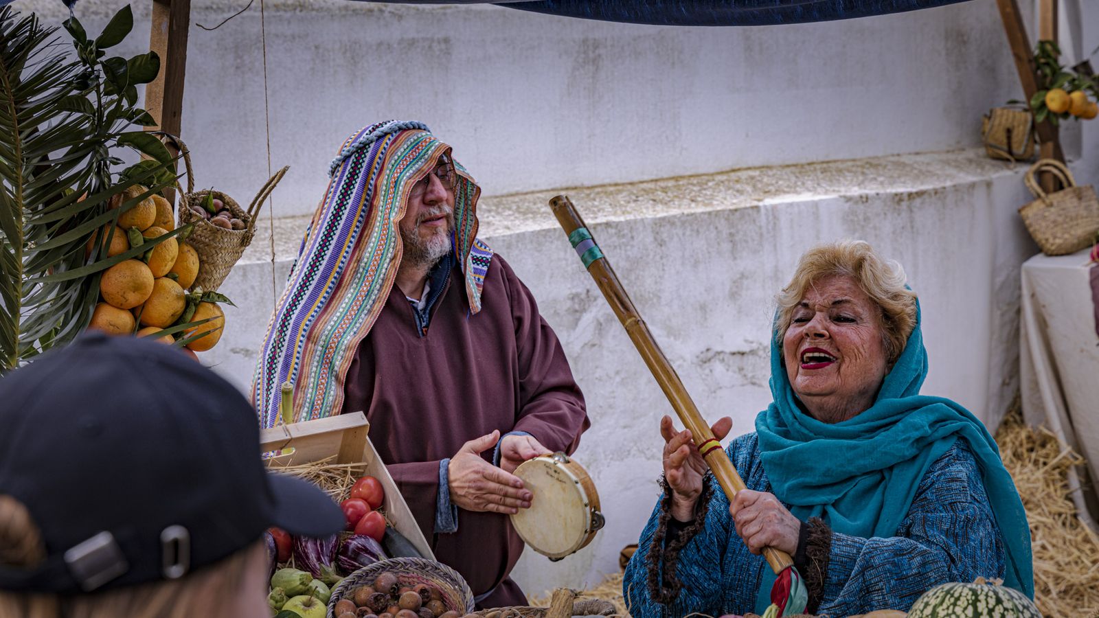 Las imágenes del Belén viviente en Medina Sidonia