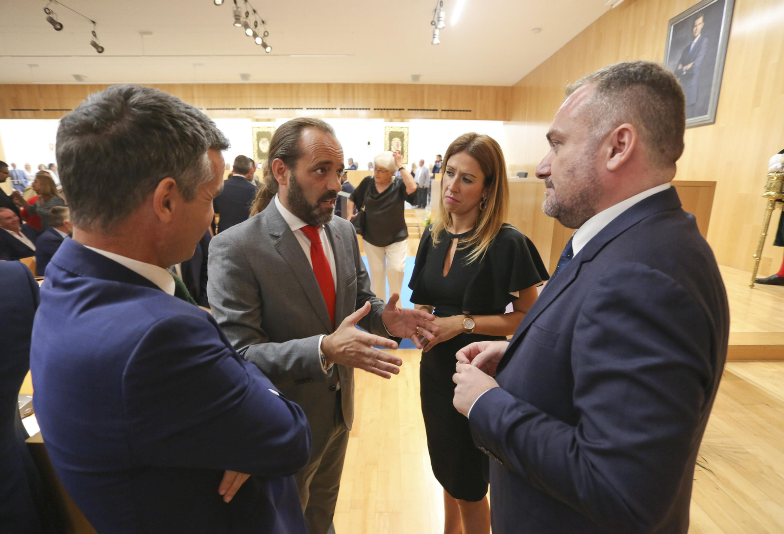 Las fotos del Pleno de la constitución de la Diputación de Málaga