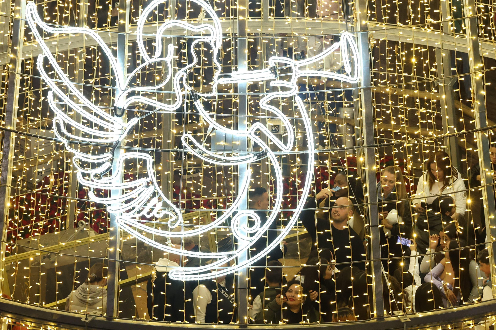 El alumbrado de Navidad en Málaga, en fotos