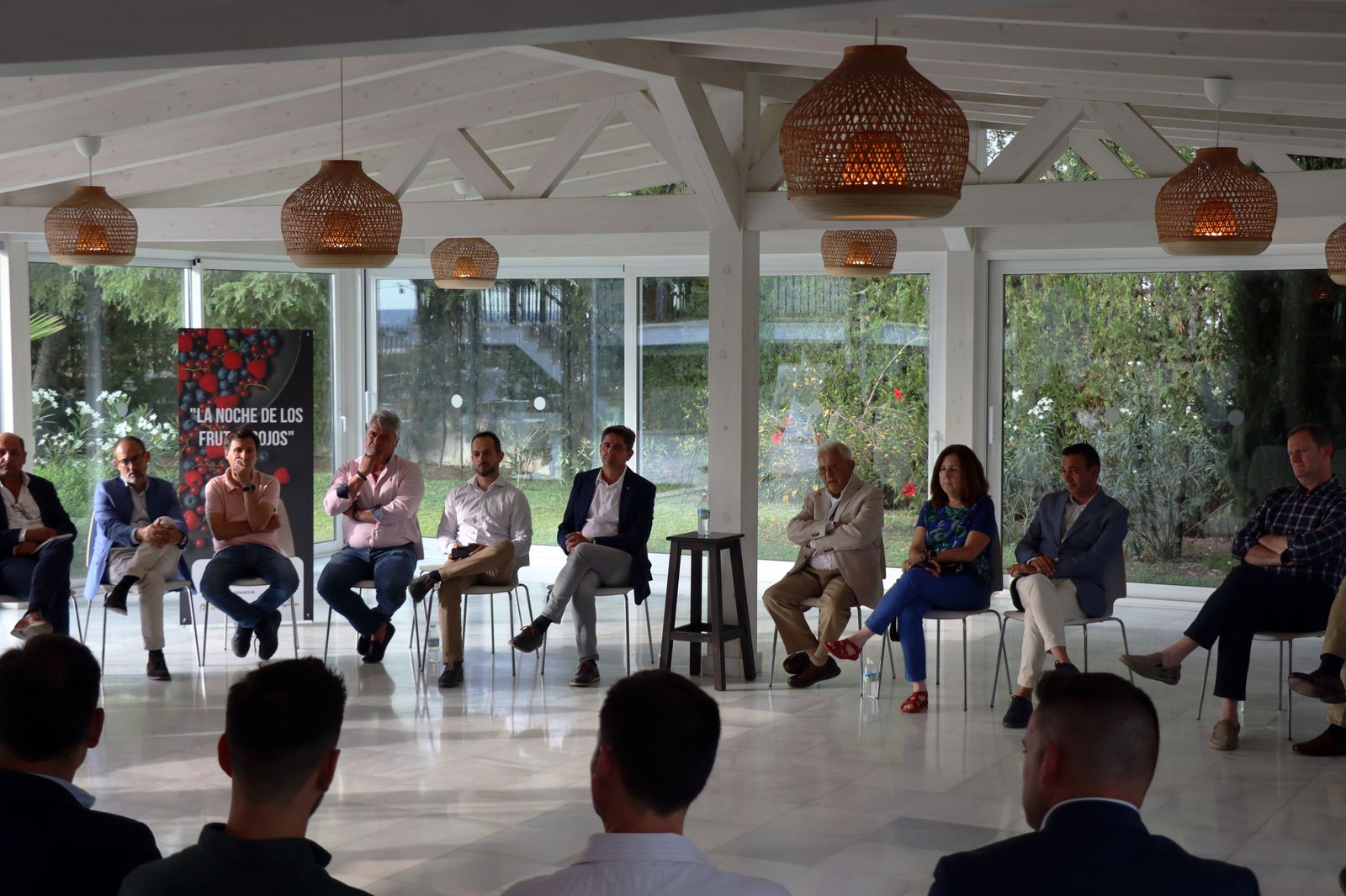 Imágenes del debate de "La Noche de los Frutos Rojos"