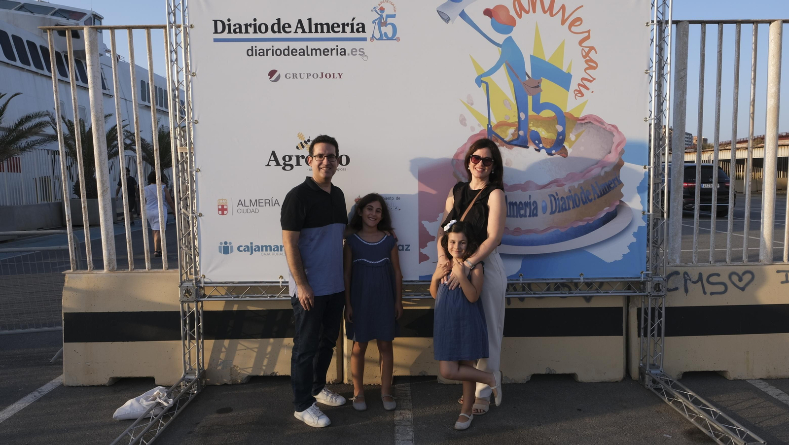 Imágenes de los asistentes a la Gala 15 Aniversario Diario de Almería