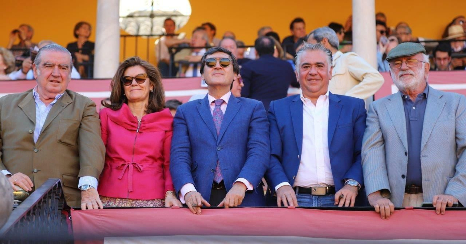 Daniel de la Fuente, Lola Rojas, Gabriel Rojas, Mario Muñoz y Fernando Vázquez
