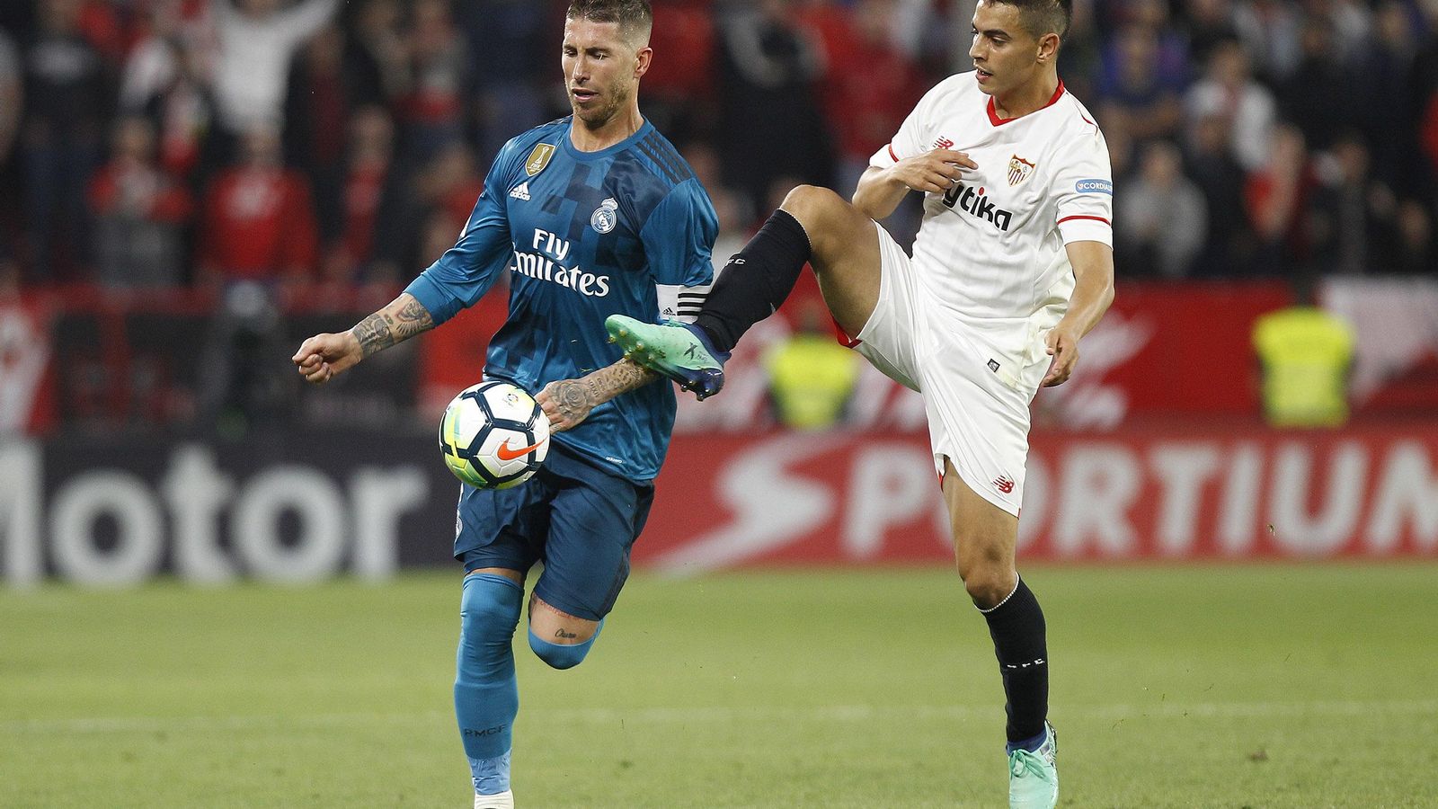 Las imágenes del Sevilla-Real Madrid