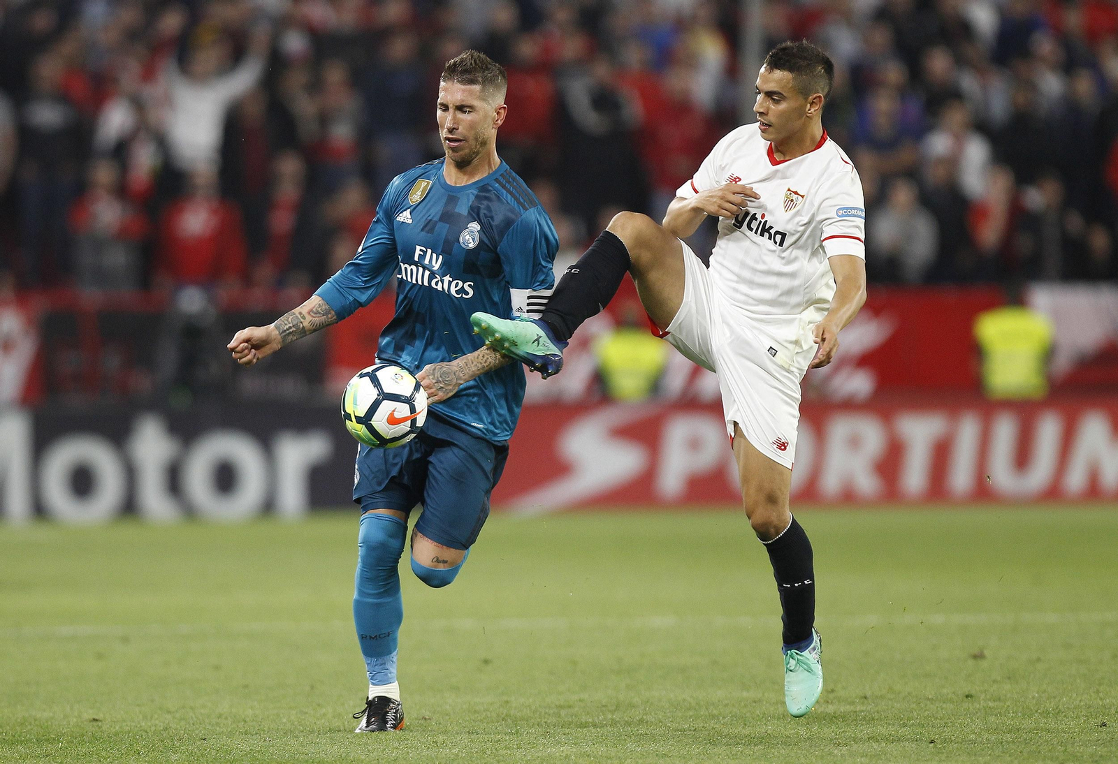 Las imágenes del Sevilla-Real Madrid