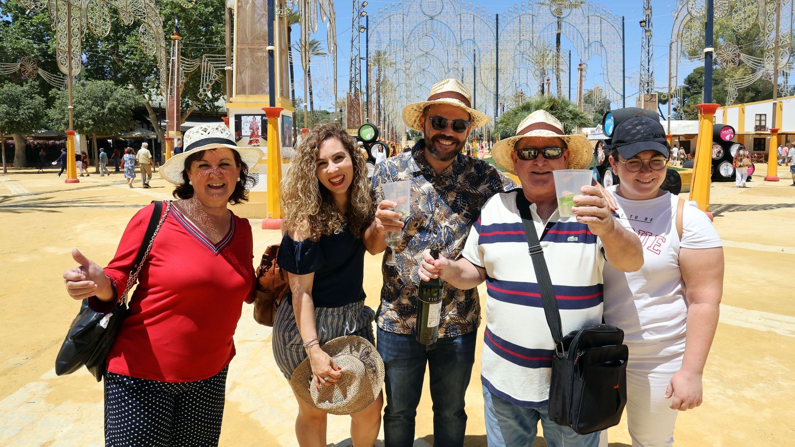 Sábado de Feria y alumbrado en Jerez