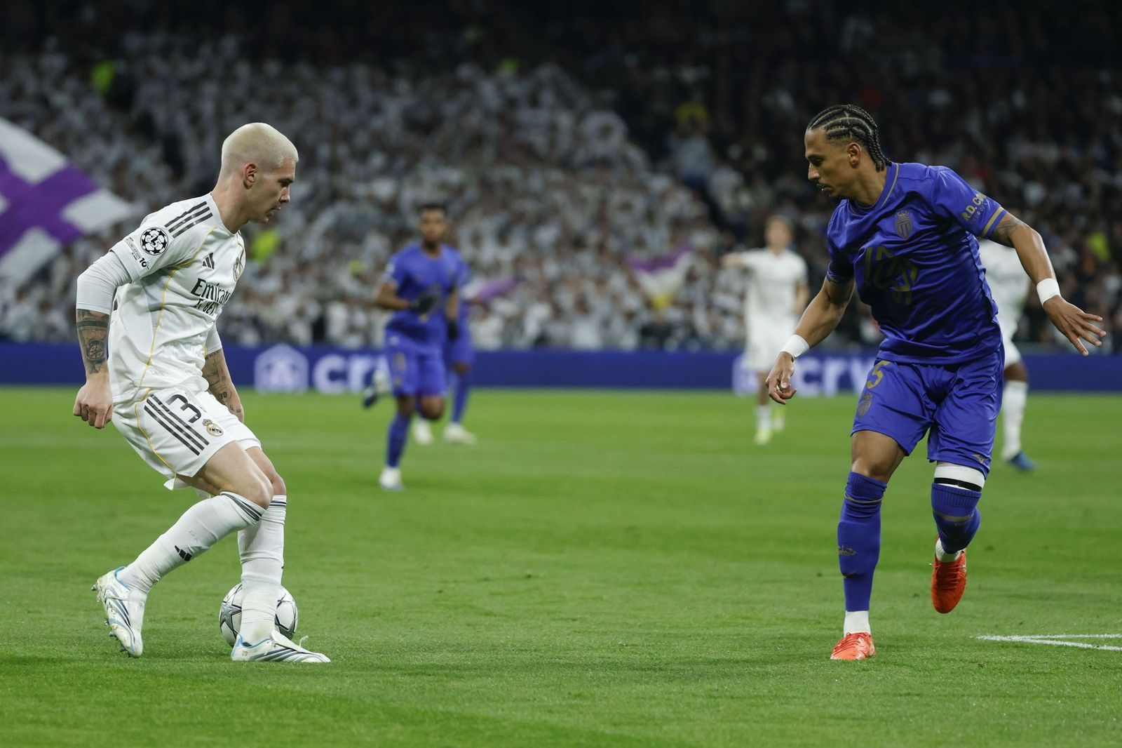 Las fotos del Real Madrid-Mónaco