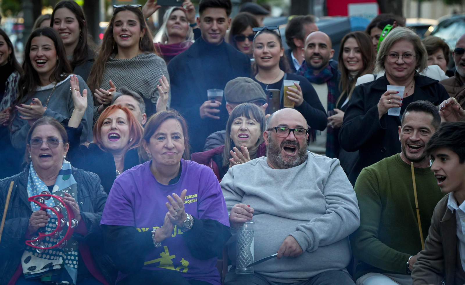 Imágenes de zambombas del día 6 de diciembre en Jerez