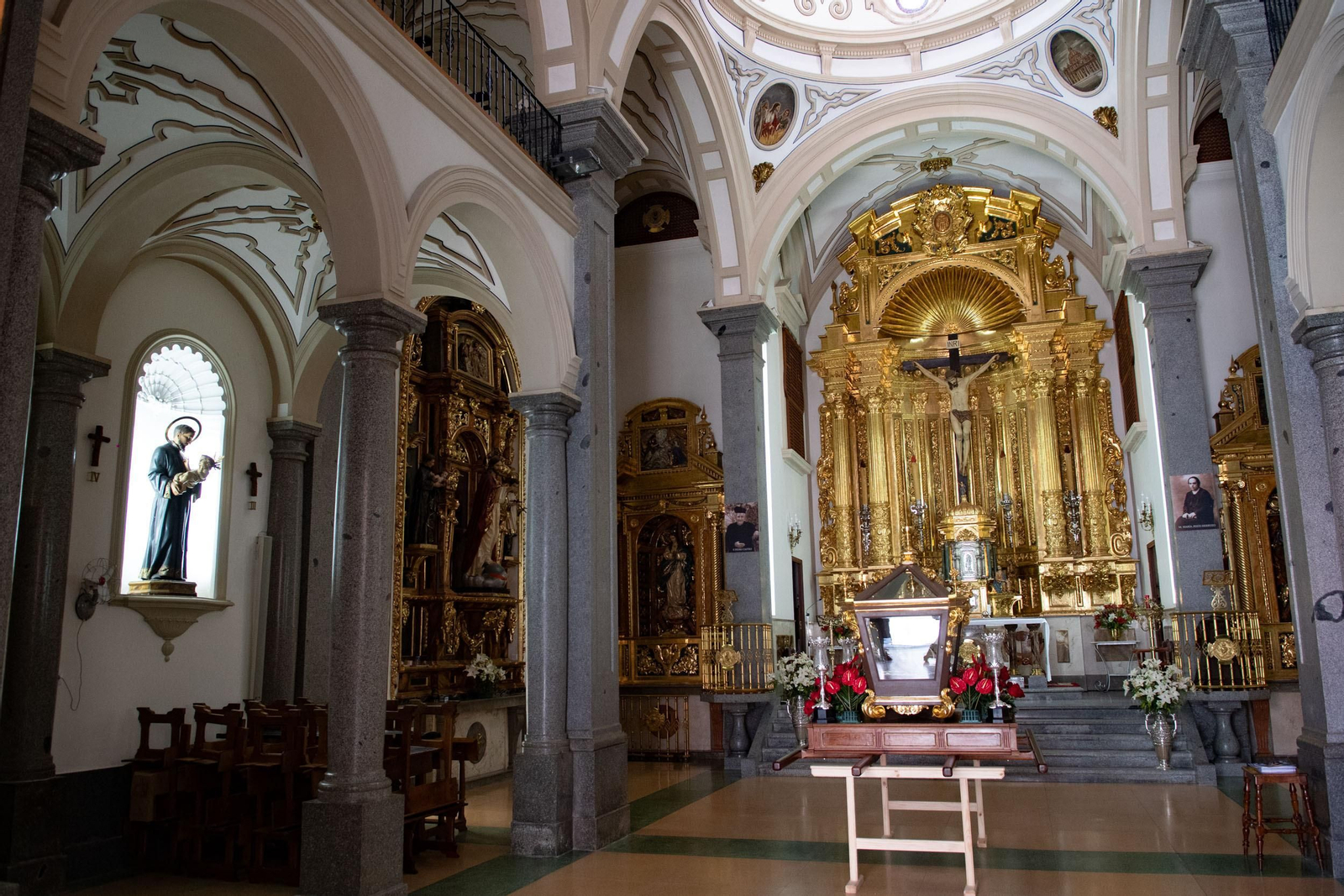 Su proyecto. Iglesia del Dulce Nombre de Jesús en Villanueva de Córdoba (foto: Sánchez Ruiz)