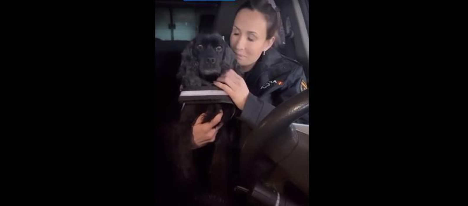 El emotivo mensaje para Lluna, la perra policía nacional que se jubila