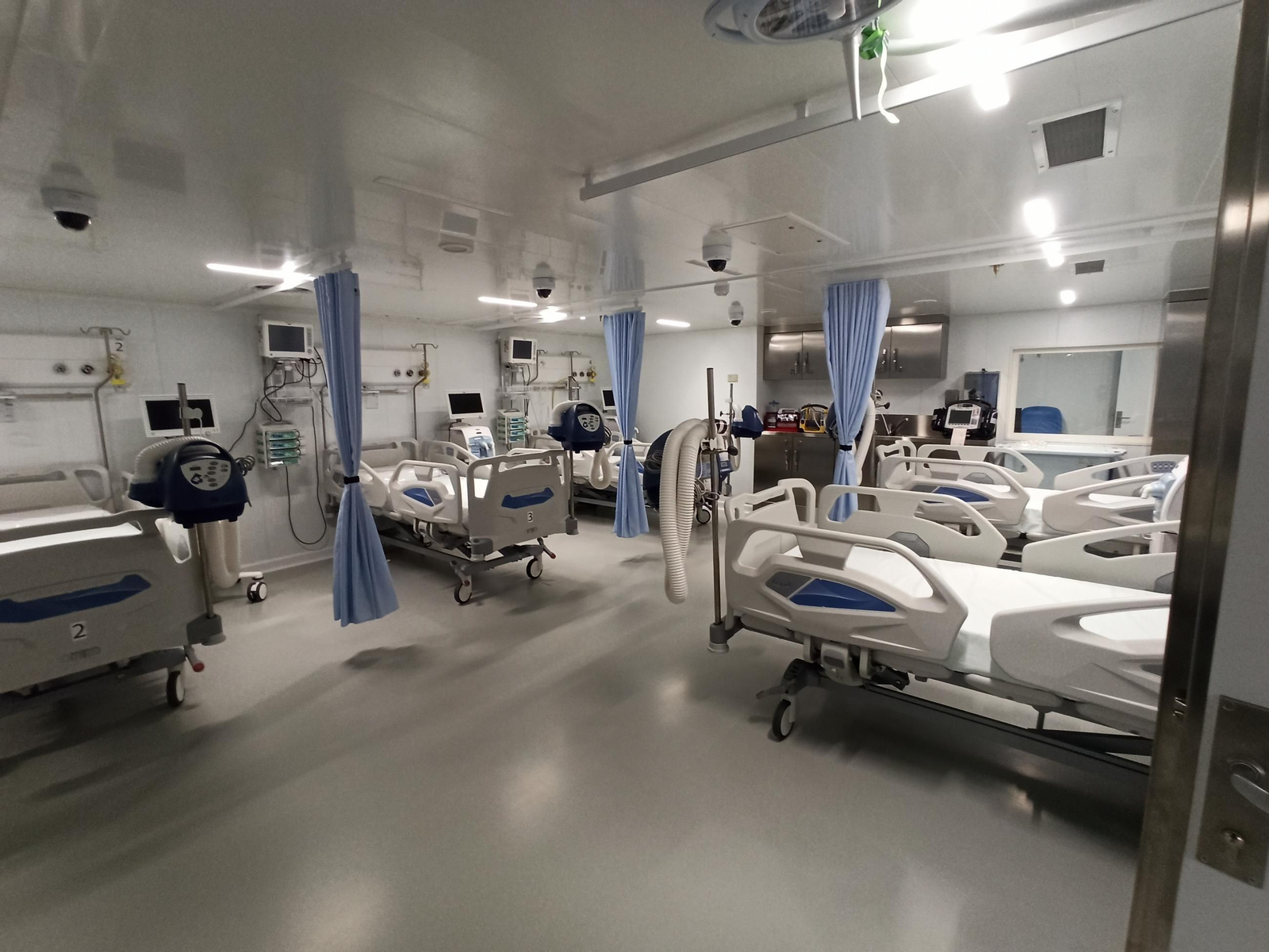 Zona de hospitalización.