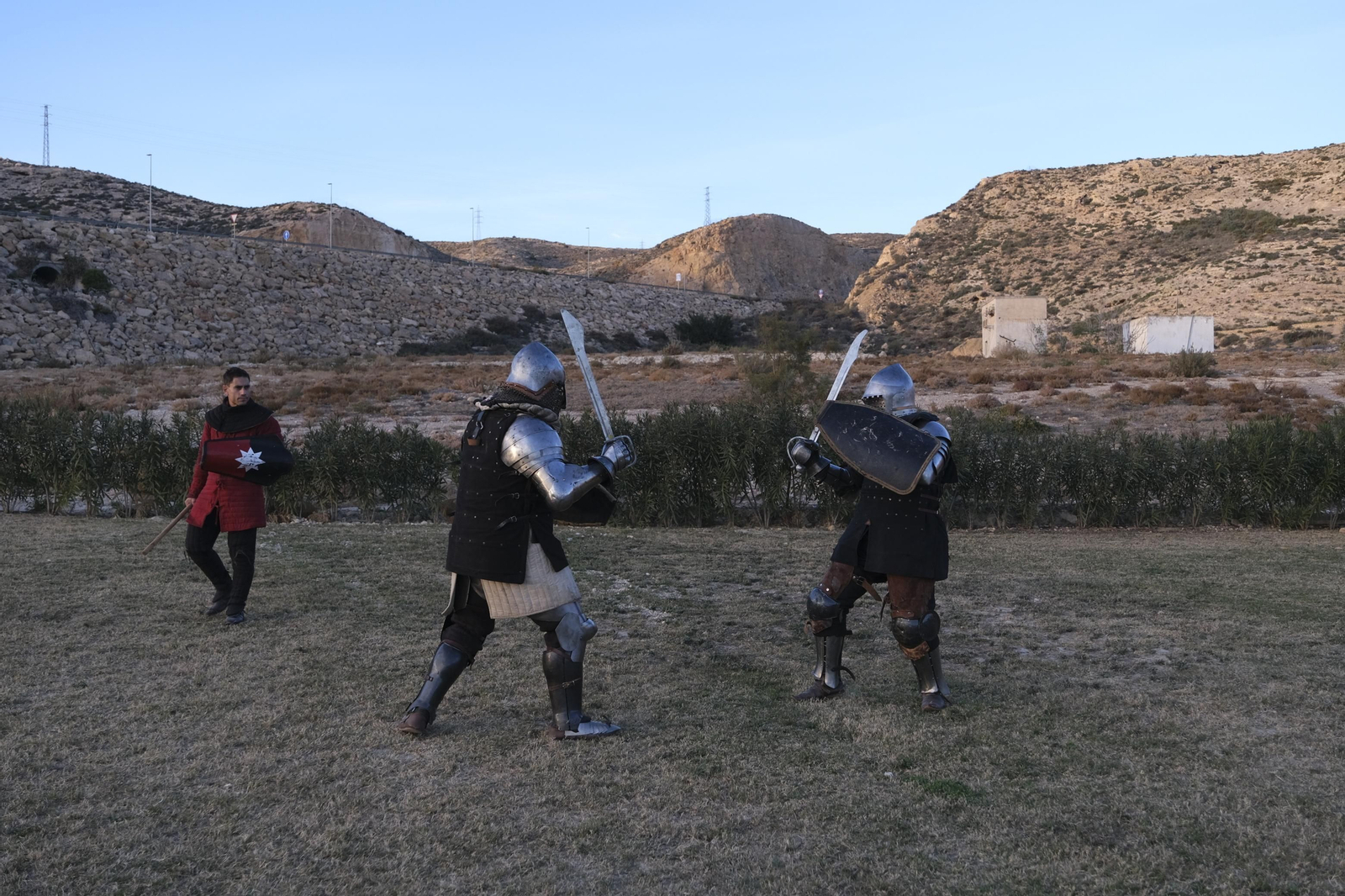 Fotogalería de los combates medievales en Almería