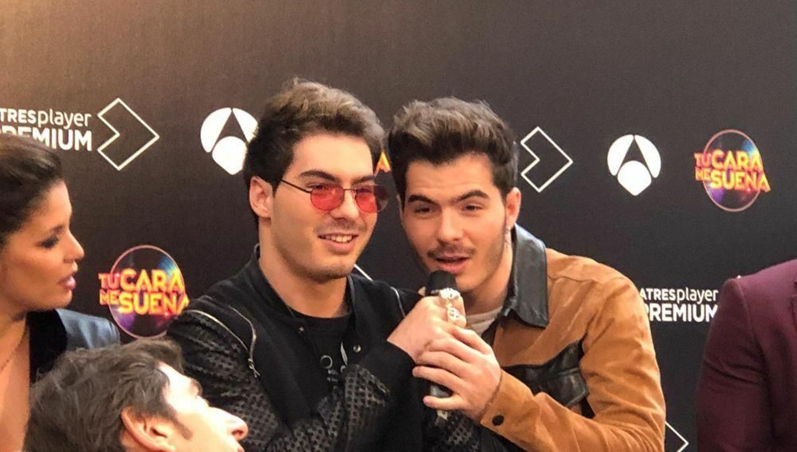 Los Gemeliers en la rueda de prensa este jueves en Madrid