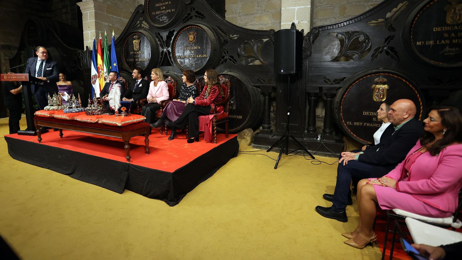 Imágenes de la presentación de los Reyes Magos de Jerez 2025