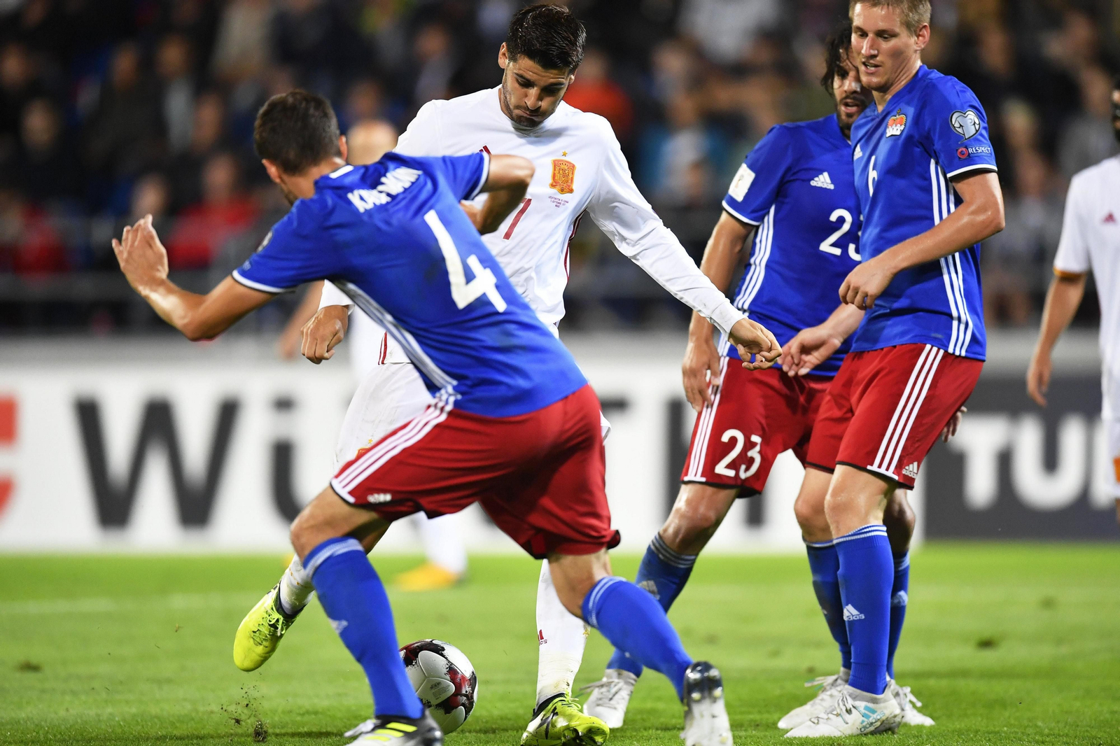 El Liechtenstein-España, en imágenes