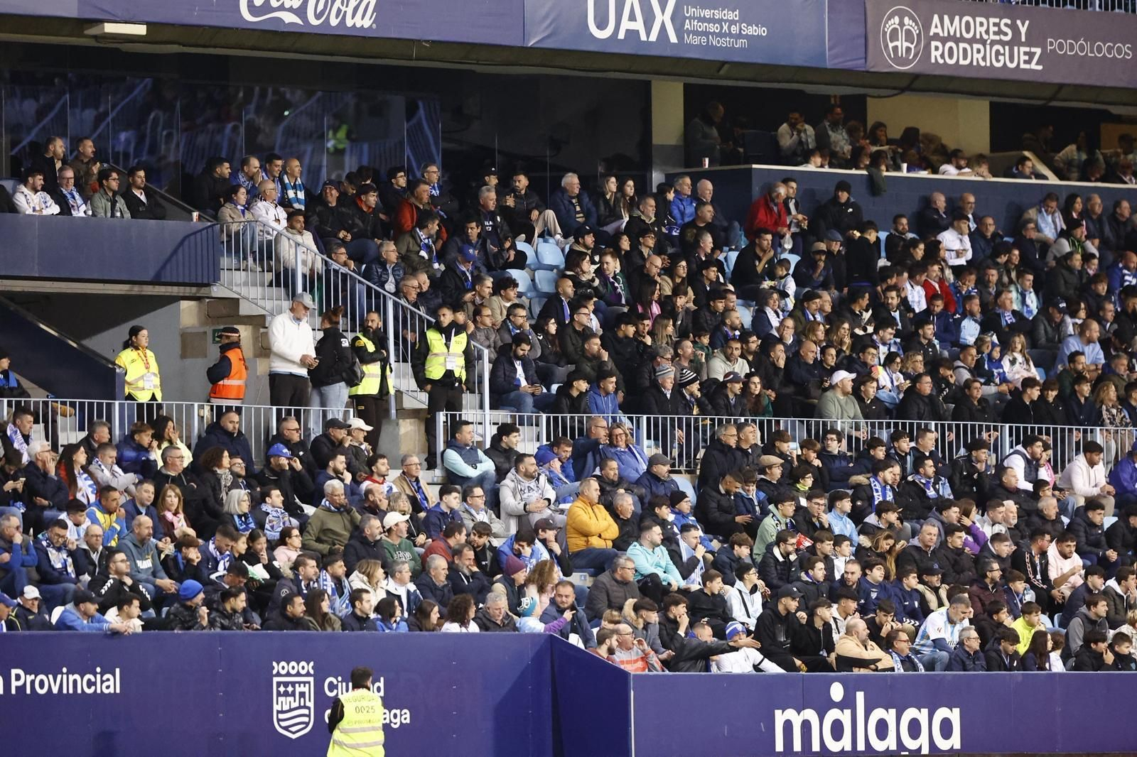 Búscate en las gradas de La Rosaleda en el Málaga CF-Mirandés