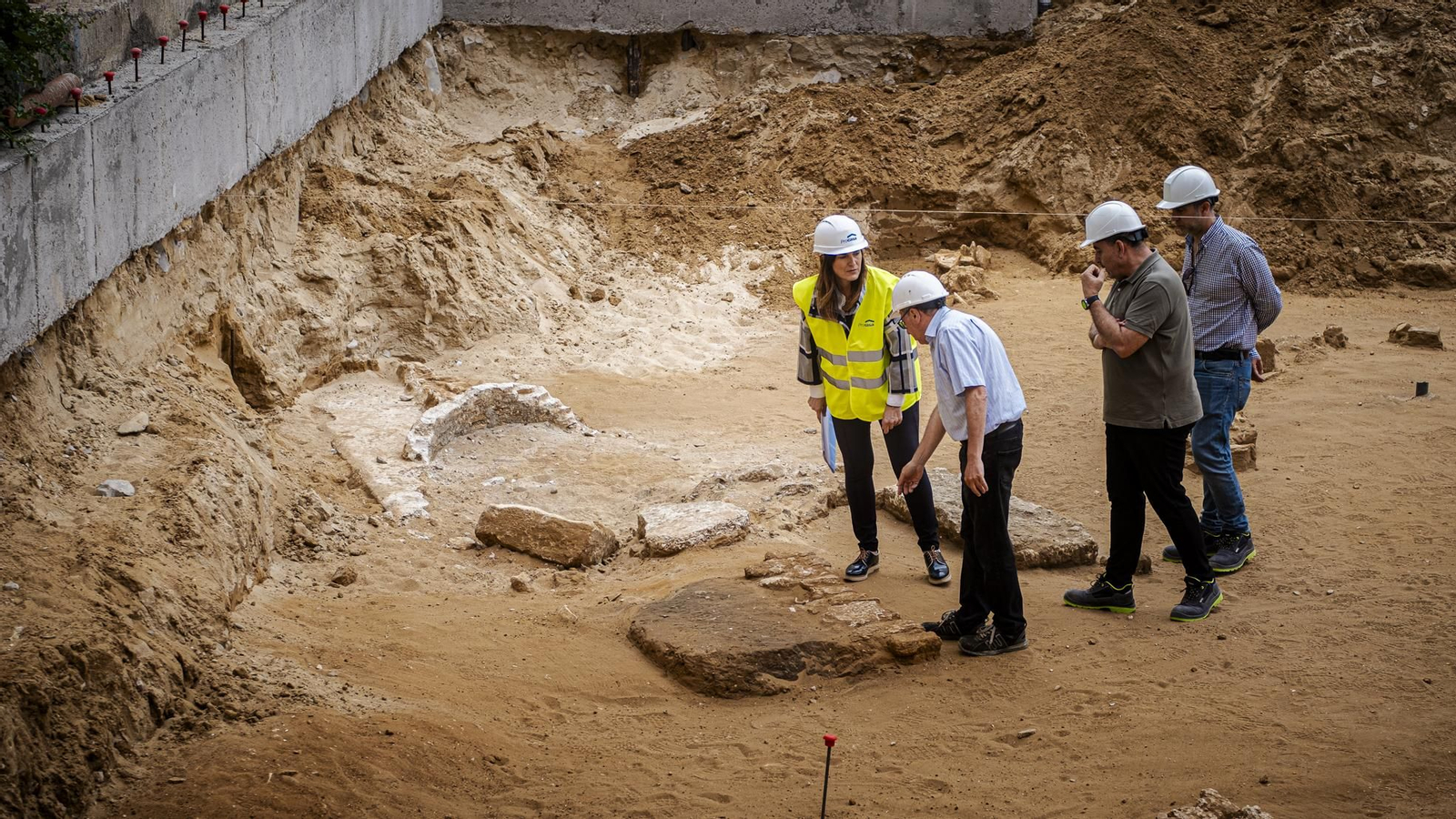 Restos arqueológicos del Gades romano.