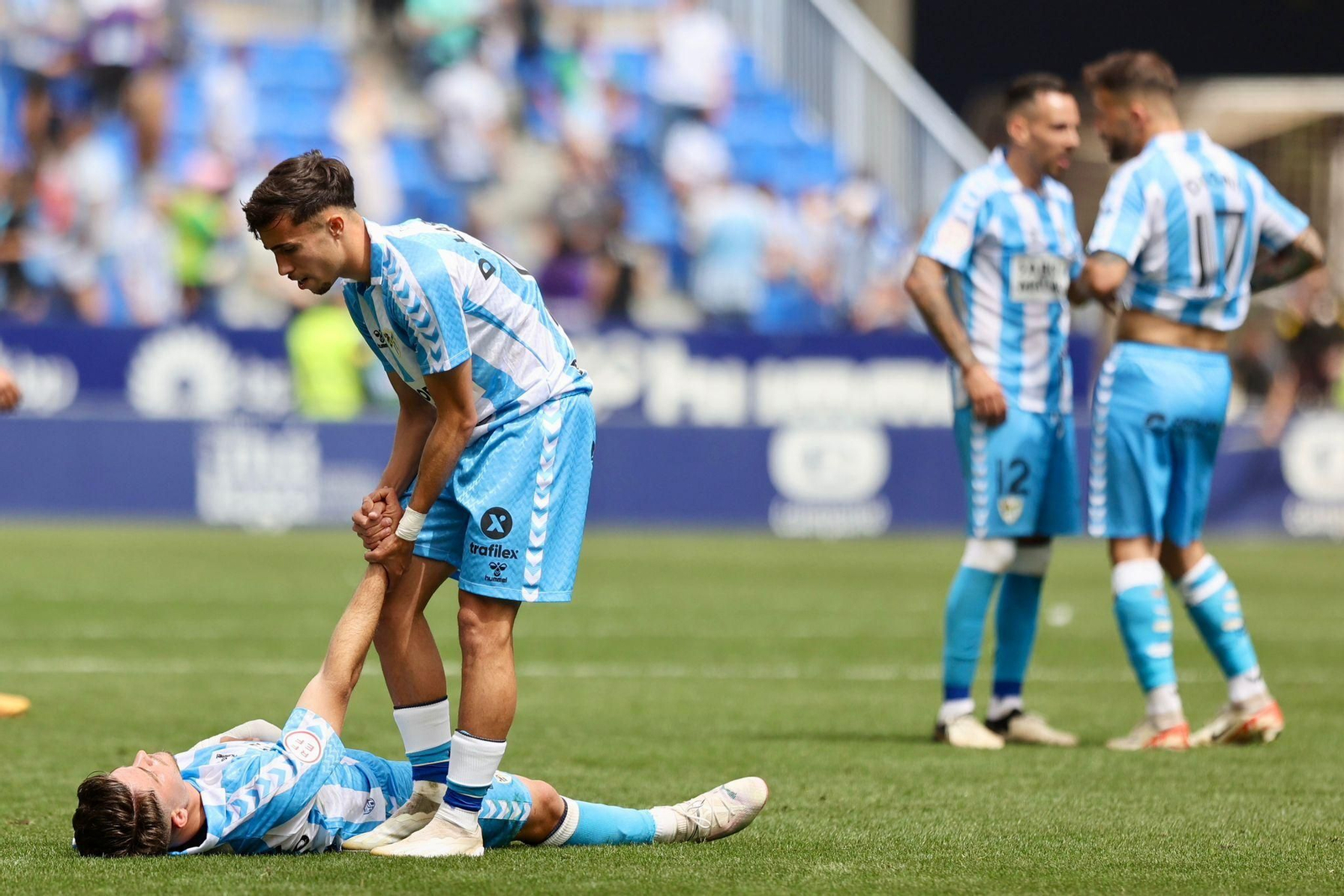 Málaga CF-AD Ceuta, en fotos