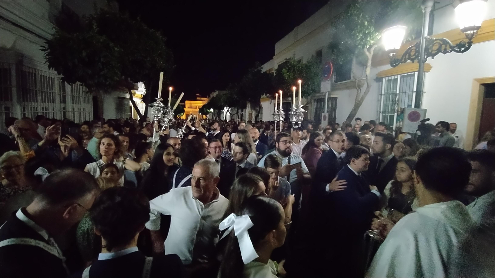 La peregrinación de la Virgen del Carmen en San Fernando, en imágenes