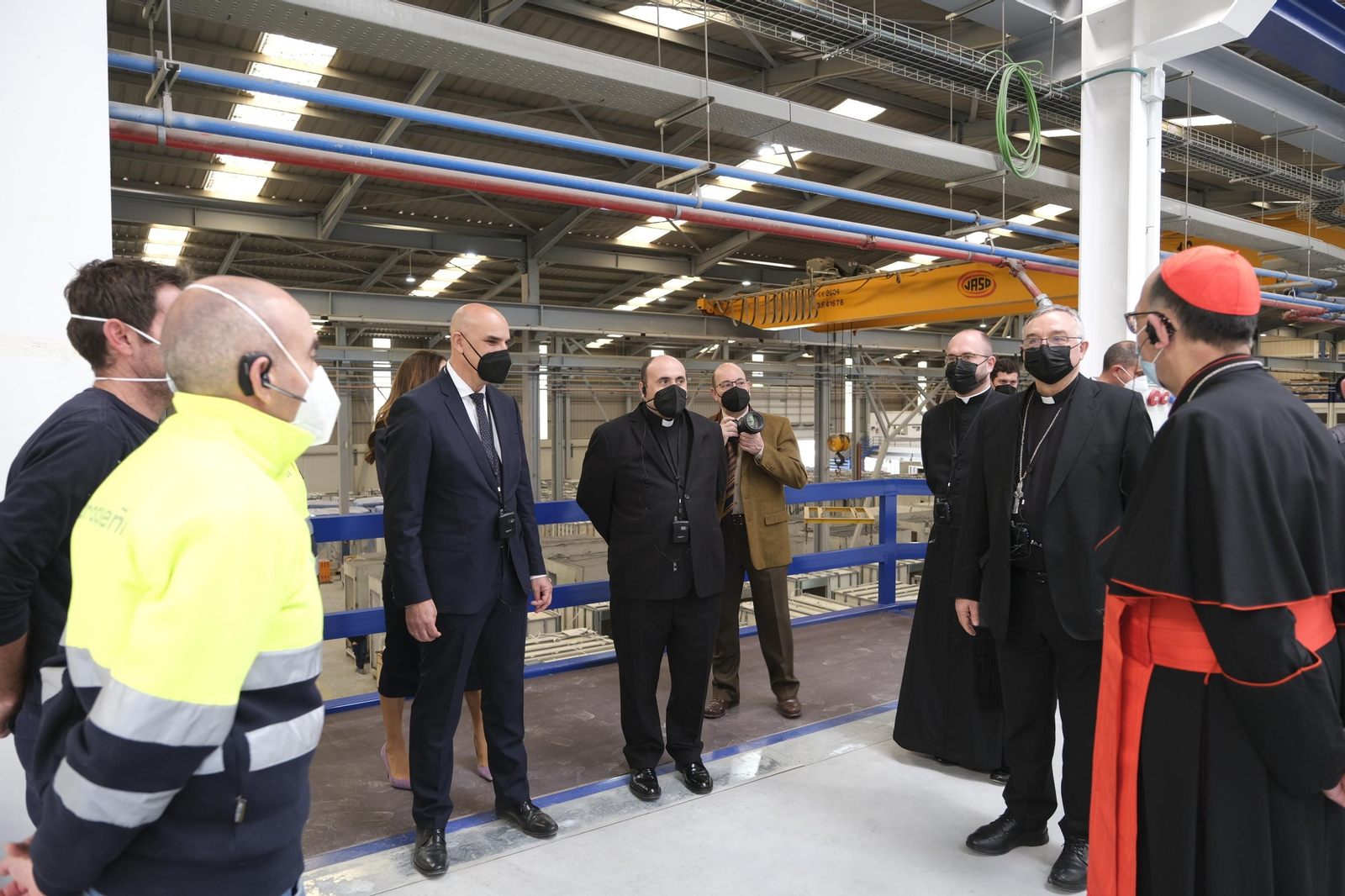 Bendición de las instalaciones de Hydrodiseño, en Huércal Overa (Almería)