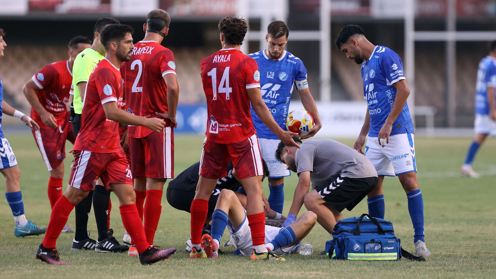 Imágenes del Xerez DFC y la Deportiva Minera en Chapín