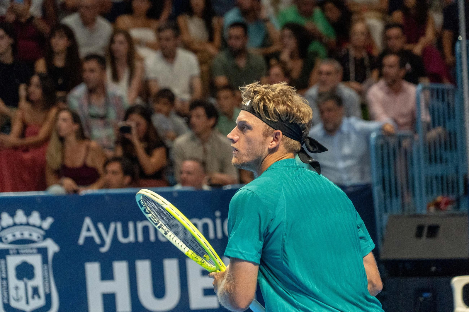 Imágenes de la final masculina de la Copa del Rey de tenis entre Daniil Medvedev y Alejandro Davidovich