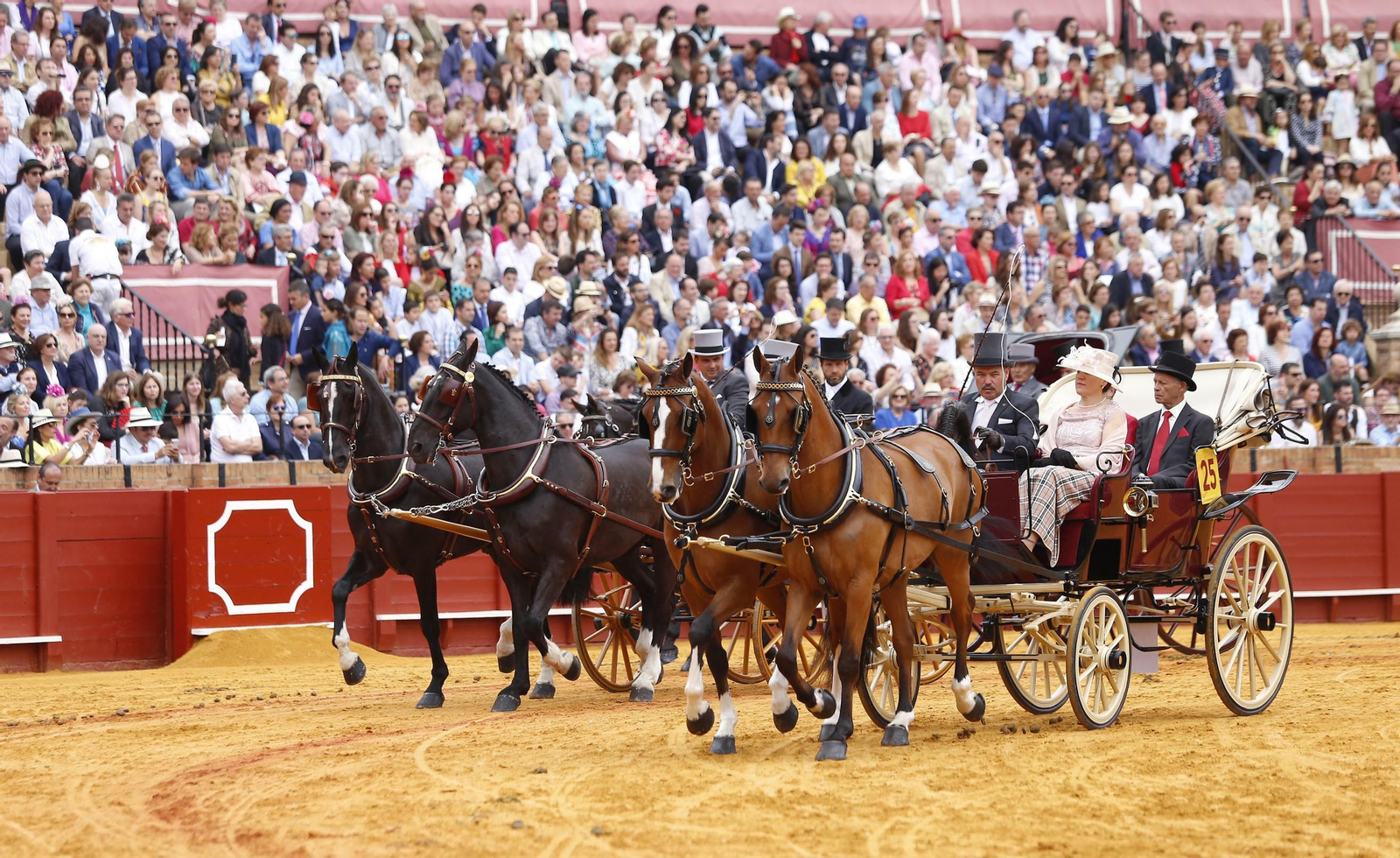 La 34º exhibición de enganches de la Feria de Sevilla en imágenes