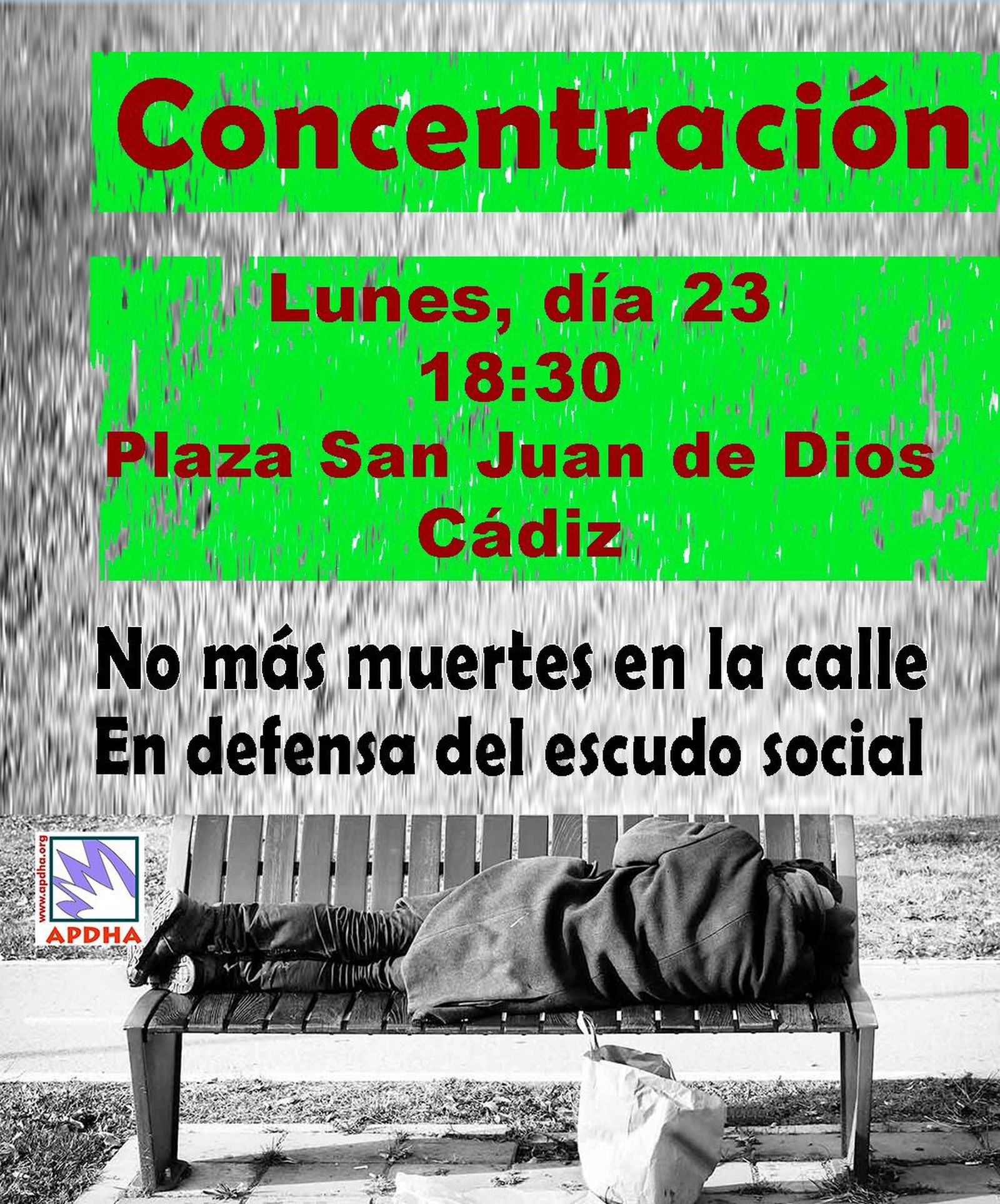 Contra las muertes en la calle