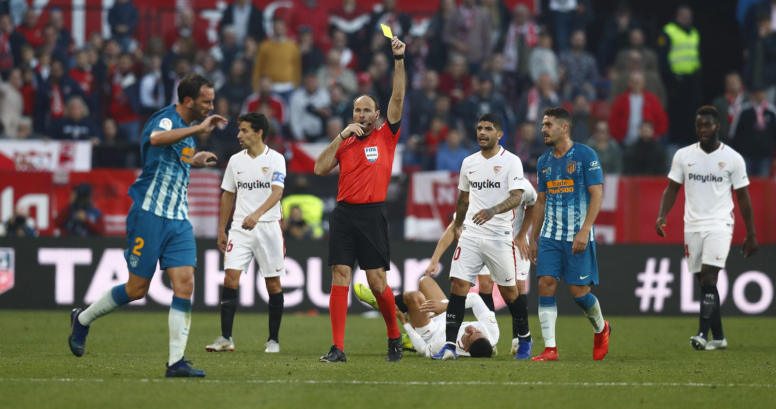El Sevilla FC-Atlético de Madrid, en imágenes