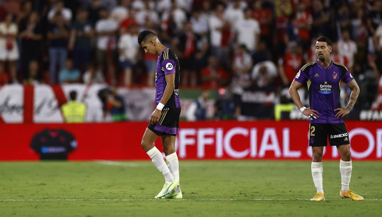 Las imágenes del Sevilla-Valladolid