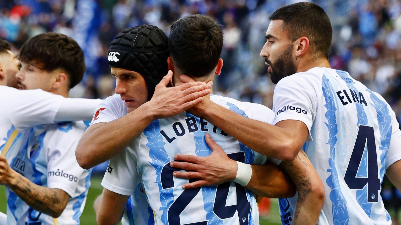 El Málaga CF-Racing de Ferrol, en fotos