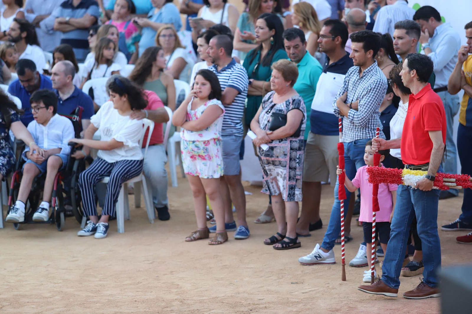 Imágenes de la clase de rejoneo de Andrés Romero en la Plaza de Toros